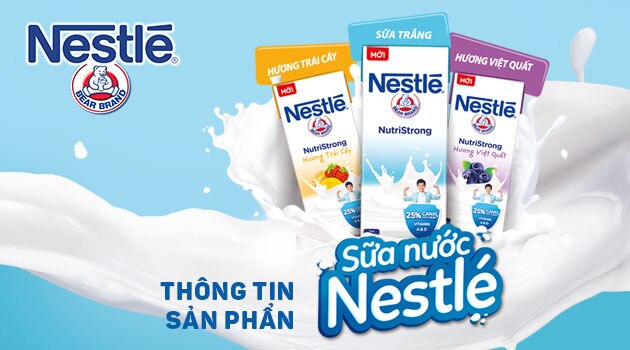 Thông tin sản phẩm Sữa nước NESTLÉ®