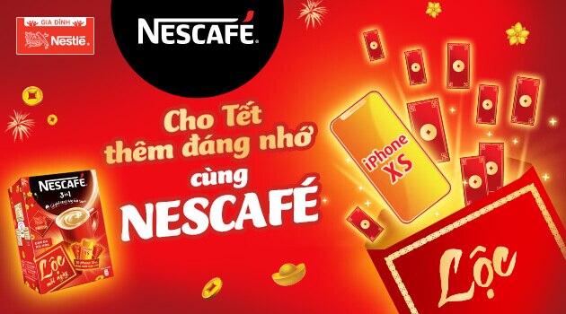 Cho Tết thêm đáng nhớ cùng NESCAFÉ