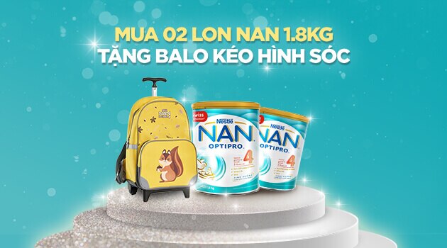 Mua sữa NAN Optipro được quà siêu chất 