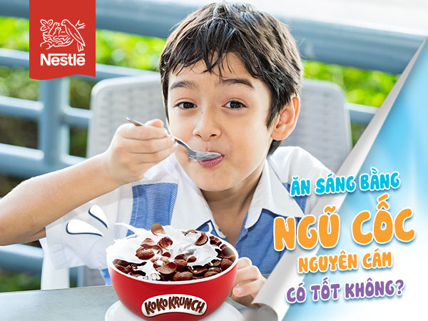 Ngũ cốc nguyên cám thúc đẩy sự phát triển ở trẻ