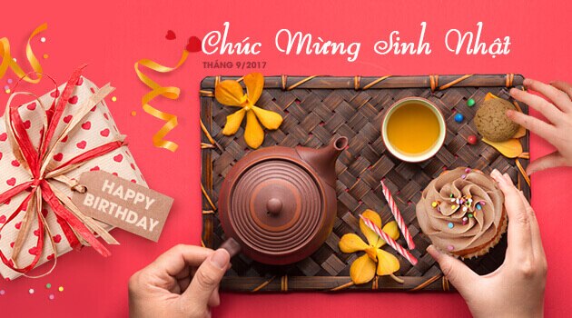 Mừng sinh nhật tháng 9/2017