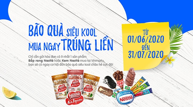 Bão quà siêu kool, mua ngay trúng liền