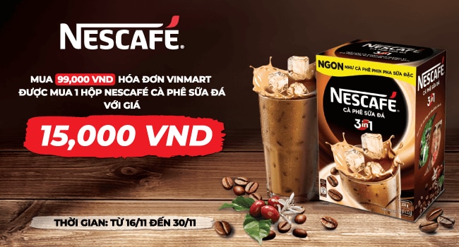 NESCAFÉ Cà phê sữa đá 