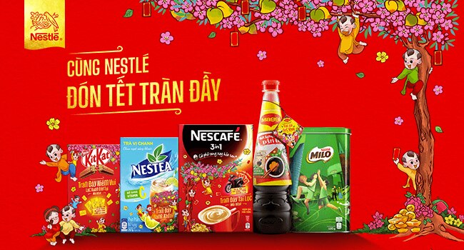 Cùng Nestlé đón Tết tràn đầy