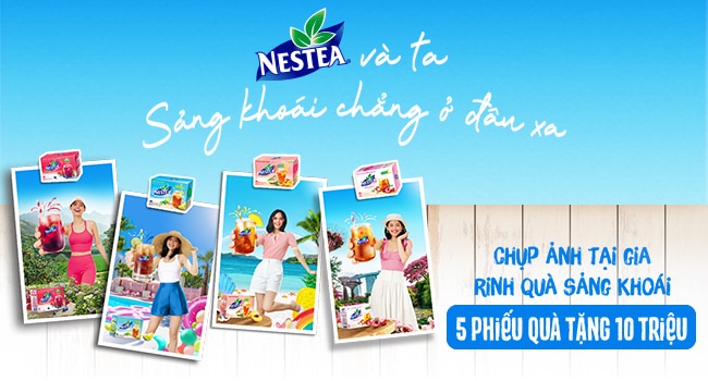 Nestea và ta Sảng khoái chẳng ở đâu xa