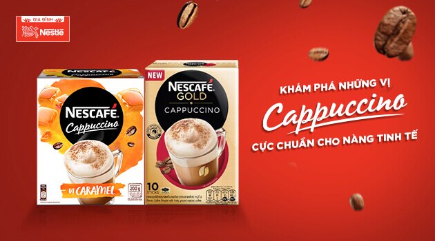 Khám phá những vị Cappuccino cực chuẩn cho nàng tinh tế