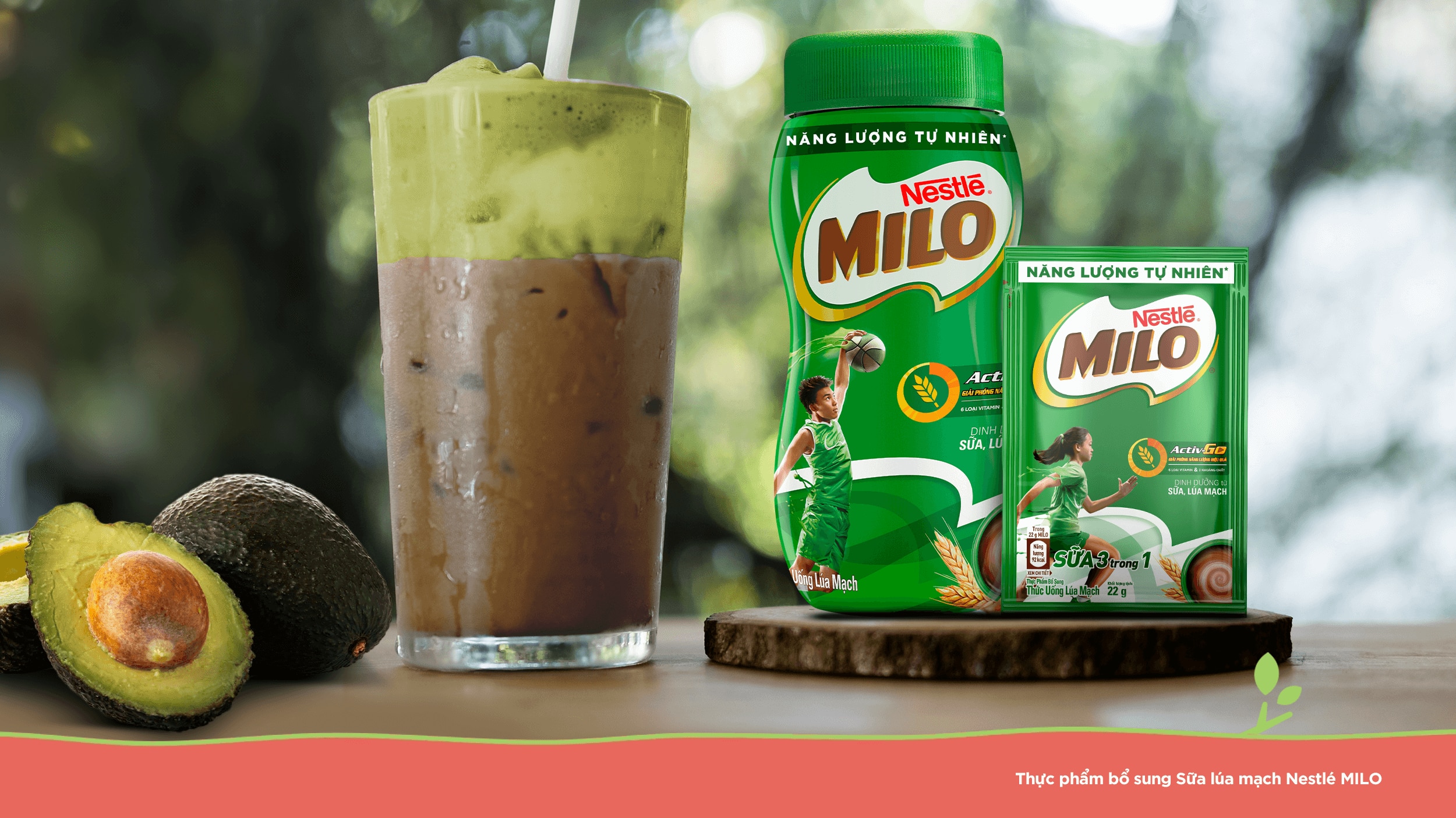 Kết hợp MILO với bơ tươi, giải nhiệt cơ thể nhưng vẫn phải ngon! 